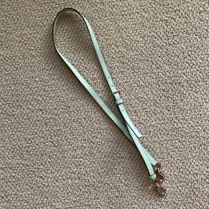 NEW Kate Spade Crossbody Bag Strap Adjustable Mint Green Replacement NWOT